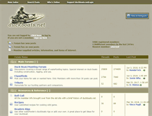 Tablet Screenshot of duckboats.net